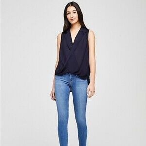 BNWT L’Agence Mila Sleeveless Blouse